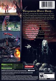 Castlevania: Curse of Darkness - Box - Back Image