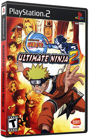 Naruto: Ultimate Ninja 2 - Box - 3D Image