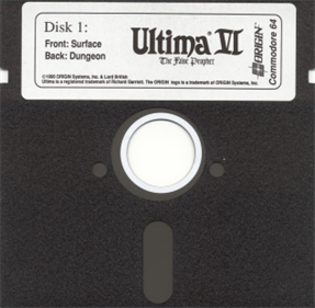 Ultima VI: The False Prophet - Disc Image