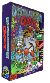 Crystal Kingdom Dizzy - Box - 3D Image