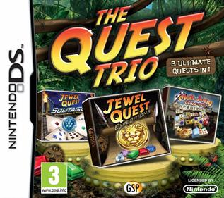 The Quest Trio: Jewels, Cards and Tiles - Box - Front Image