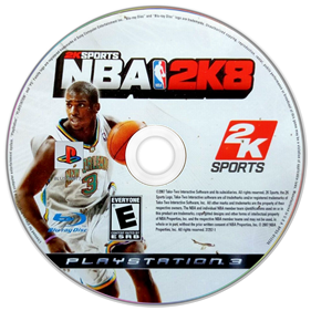 NBA 2K8 - Disc Image