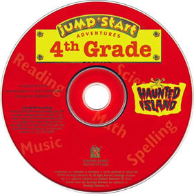 JumpStart Adventures: 4th Grade: Haunted Island - Disc Image