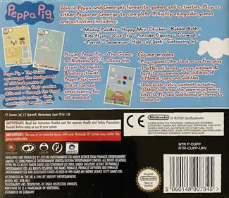 Peppa Pig: The Game - Box - Back Image