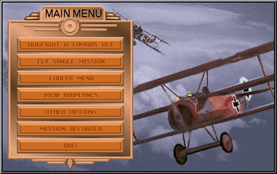 Red Baron - Screenshot - Game Title Image