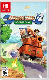 Advance Wars 1+2: Re-Boot Camp - Box - Front - Reconstructed Image