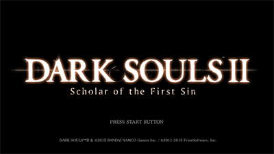 Dark Souls II: Scholar of the First Sin - Screenshot - Game Title Image