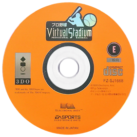 Pro Yakyuu Virtual Stadium: Professional Baseball - Disc Image