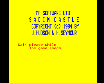 Sadim Castle - Screenshot - Game Title Image