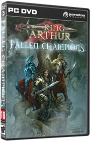 King Arthur: Fallen Champions - Box - 3D Image