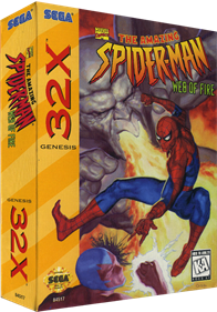 The Amazing Spider-Man: Web of Fire - Box - 3D Image