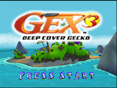 Gex 3: Deep Cover Gecko - Screenshot - Game Title Image