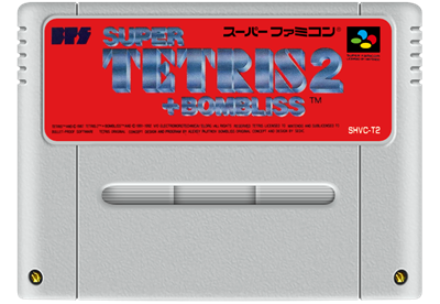 Super Tetris 2 + Bombliss - Fanart - Cart - Front