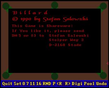 Billard(Stefan Salewski) - Screenshot - Game Title Image