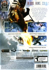 Lost Planet: Extreme Condition - Box - Back Image