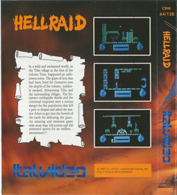 Hellraid - Box - Back Image