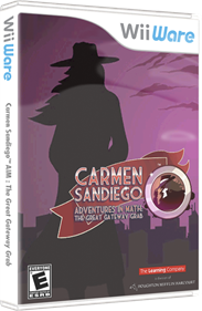 Carmen Sandiego Adventures in Math: The Great Gateway Grab - Box - 3D Image