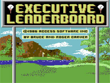 Leader Board: Executive Edition - Screenshot - Game Title Image