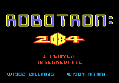Robotron: 2084 - Screenshot - Game Title Image
