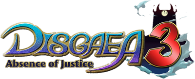 Disgaea 3: Absence of Justice - Clear Logo Image
