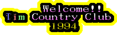 Tim Country Club 1994 - Clear Logo Image