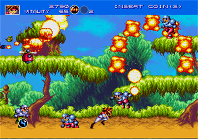 Gunstar Heroes - Screenshot - Gameplay Image
