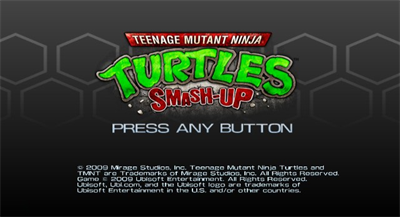 Teenage Mutant Ninja Turtles: Smash-Up - Screenshot - Game Title Image
