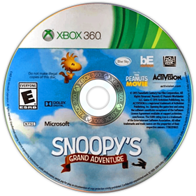 Snoopy's Grand Adventure - Disc Image
