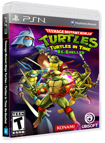 Teenage Mutant Ninja Turtles: Turtles in Time Re-Shelled - Box - 3D Image