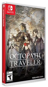 Octopath Traveler - Box - 3D Image