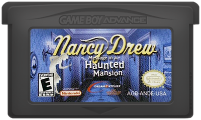 Nancy Drew: Message in a Haunted Mansion - Cart - Front Image