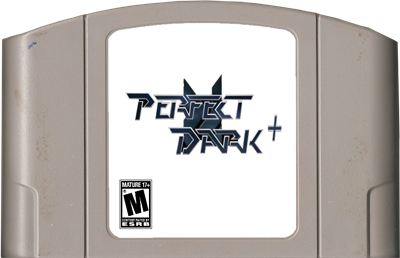 Perfect Dark Plus - Fanart - Cart - Front Image