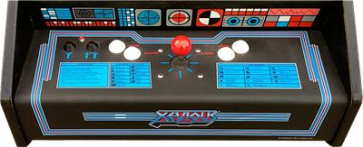 Xevious - Arcade - Control Panel Image