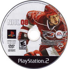 NHL 08 - Disc Image