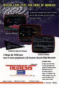 Nemesis 3: The Eve of Destruction - Box - Back Image