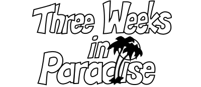 Three Weeks in Paradise - Clear Logo Image