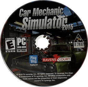 Car Mechanic Simulator 2015 - Disc Image