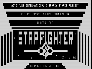 Starfighter - Screenshot - Game Title Image