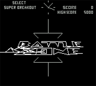 Arcade Classics: Super Breakout / Battlezone - Screenshot - Game Title Image