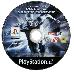 Fantastic Four: Rise of the Silver Surfer - Disc Image