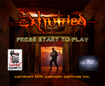 BMG Demos - Screenshot - Game Title Image