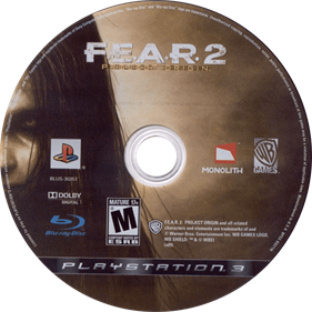 F.E.A.R. 2: Project Origin - Disc Image