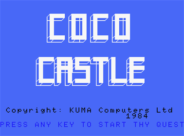Coco in the Castle - Screenshot - Game Title Image