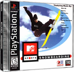 MTV Sports: Snowboarding - Box - 3D Image