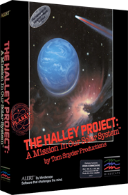 The Halley Project: A Mission In Our Solar System - Box - 3D Image