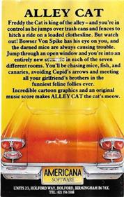 Alley Cat - Box - Back