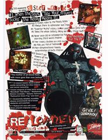 Re-Loaded: The Hardcore Sequel - Advertisement Flyer - Front Image