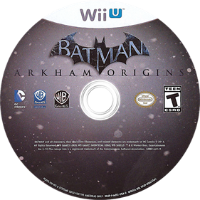 Batman: Arkham Origins Blackgate: Deluxe Edition - Disc Image