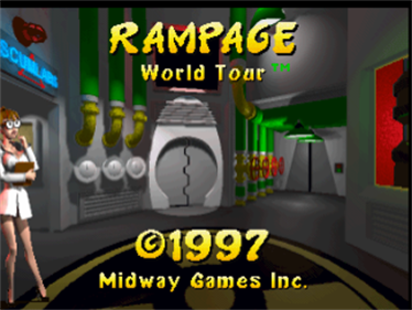 Rampage World Tour - Screenshot - Game Title Image