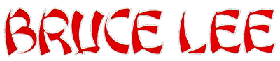 Bruce Lee - Clear Logo